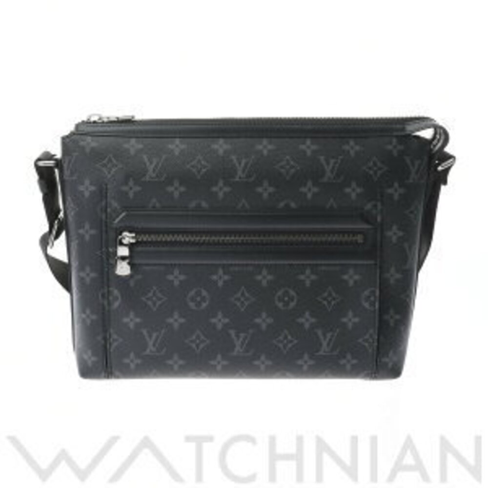 Louis Vuitton Monogram Eclipse Black Odyssey Messenger Black Canvas Shoulder